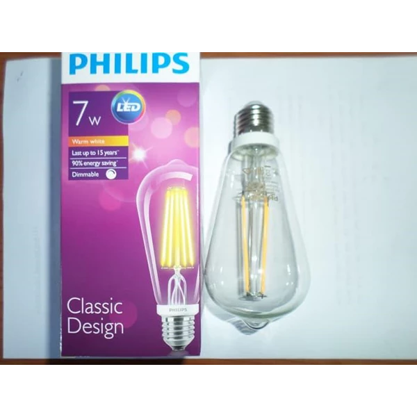 Bohlam LEDclassic Philips ST64 4W E27 Non DIM